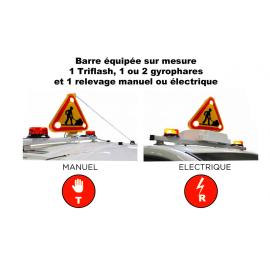 Barre équipée sur mesure pour Opel Movano 3 2010